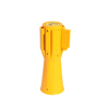 Queue Solutions ConePro 500, Yellow, 10' Yellow/Black CAUTION-DO NOT ENTER Belt-YBC100 CP500Y-YBC100